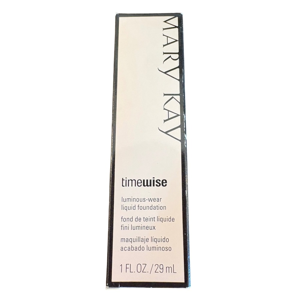 New Mary Kay Timewise Luminous Wear Liquid Foundation IVORY 6 - Discontinued